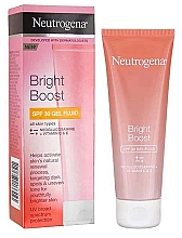 Гель-флюїд для обличчя - Neutrogena Bright Boost SPF 30 Gel Fluid — фото N1