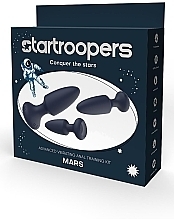 Набір віброанальних пробок - Dream Toys Startroopers Mars Advanced Vibrating Anal Training Kit — фото N1