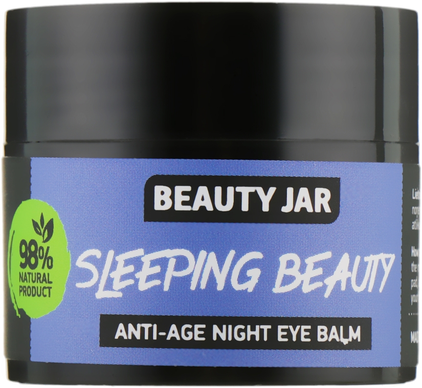 Нічний антивіковий бальзам для шкіри навколо очей Sleeping Beauty - Beauty Jar Anti-Age Night Eye Balm — фото N2