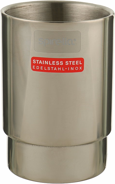 Склянка для ванної кімнати металева - Spirella Nyo Steel — фото N1