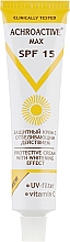 Защитный крем с отбеливающим действием SPF15 - Achroactive Max Protective Cream With Whitening Effect — фото N2
