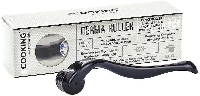 Дермаролер з хірургічної сталі - Ecooking Derma Roller — фото N1