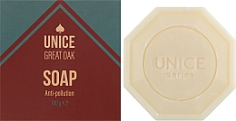 Натуральное мыло для мужчин - Unice Great Oak Anti-pollution Soap — фото N2