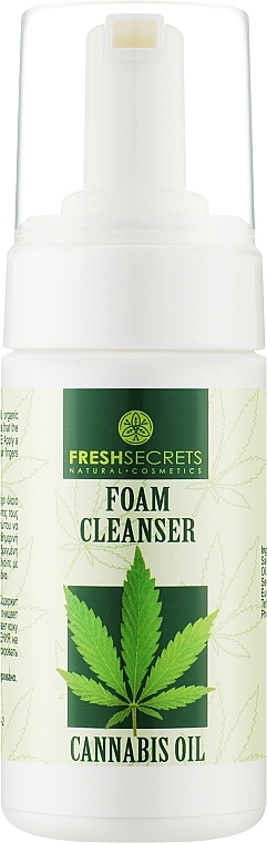 Очищающая пенка для лица с коноплей - Madis Fresh Secrets Foam Cleanser — фото N1