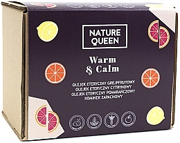 Набір - Nature Queen Warm & Calm (essential/oil/3x10ml + acc/1pc) — фото N1