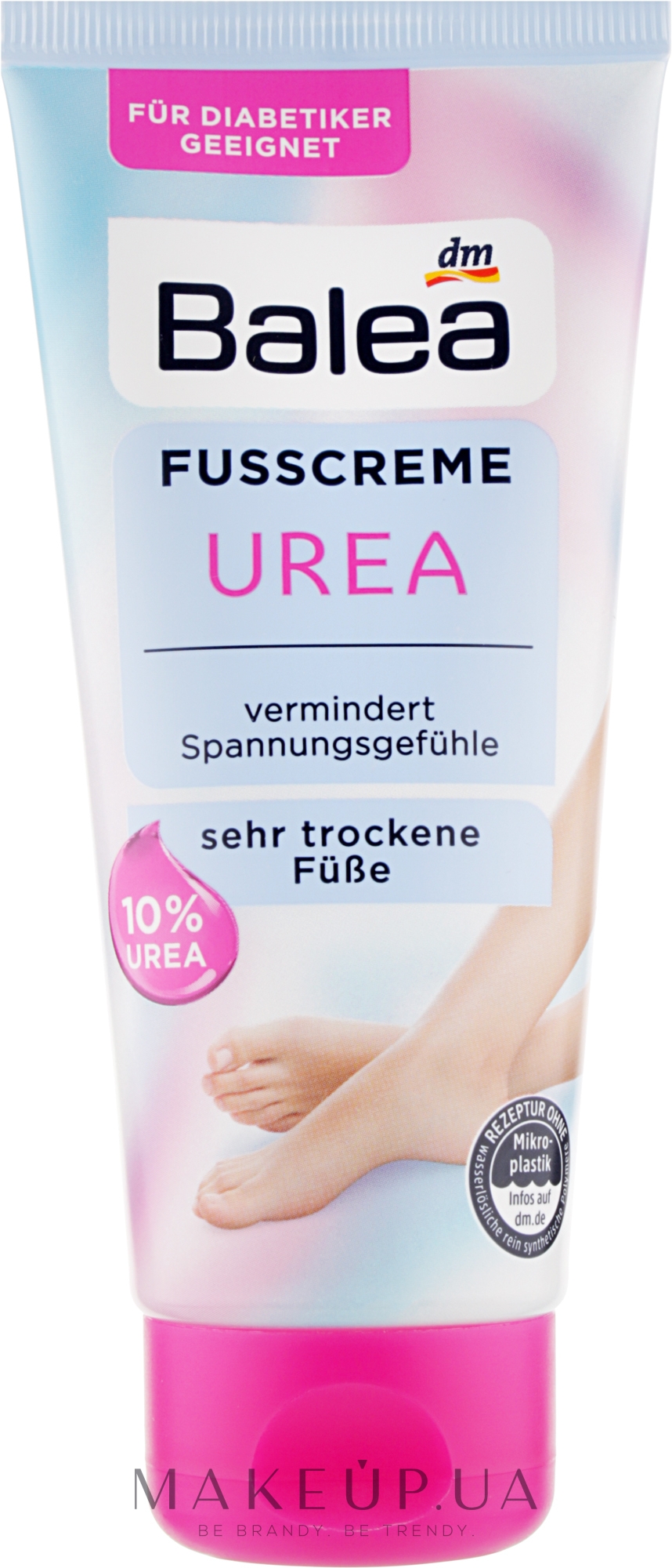 Крем для ніг із сечовиною - Balea Fusscreme Urea — фото 100ml