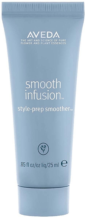 Сыворотка-уход для выравнивания и защиты волос для укладки и защиты от солнца - Aveda Smooth Infusion Style-Prep Smoother (мини) — фото N1