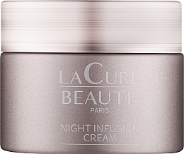 Антивіковий нічний крем для обличчя - LaCure Beaute Night Infusion Cream — фото N1