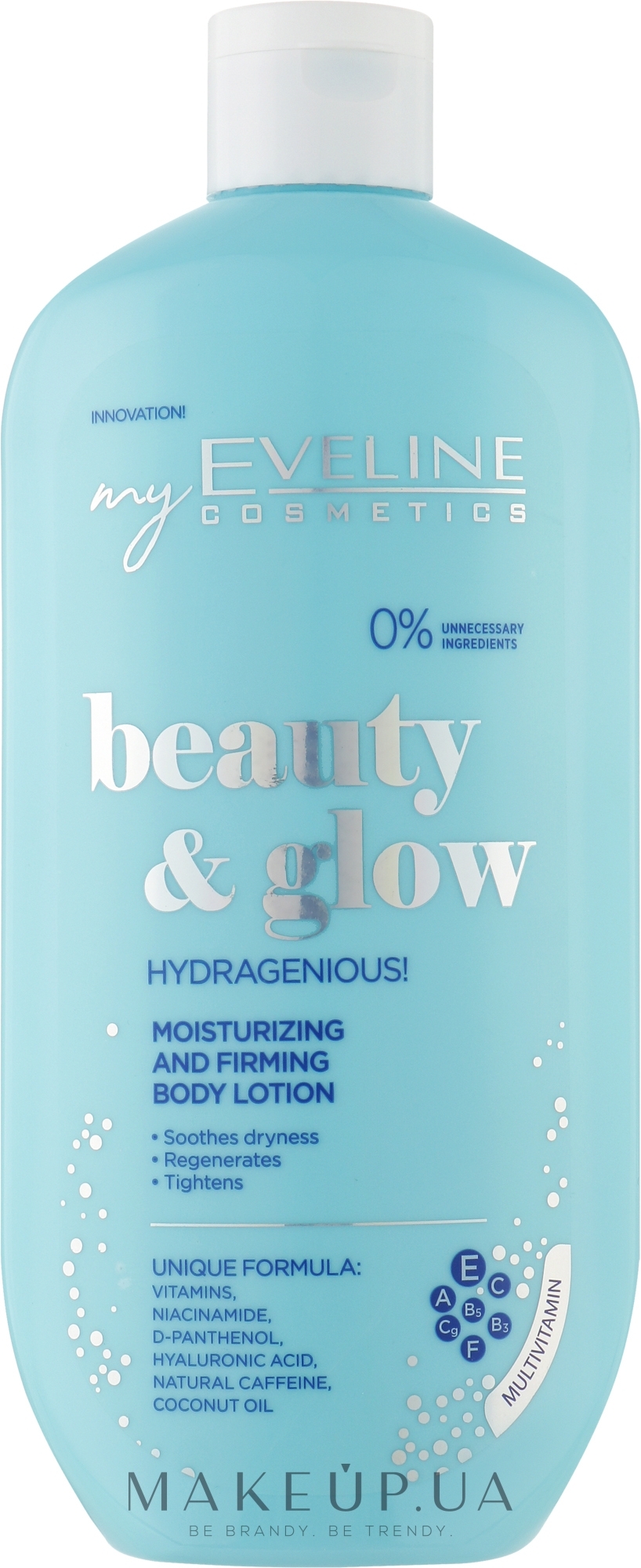 Бальзам для тіла зволожувальний - Eveline Cosmetics Beauty & Glow Hydragenious! — фото 350ml