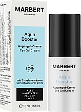 Увлажняющий крем-гель для кожи вокруг глаз - Marbert Aqua Booster Augengel-Creme — фото N2