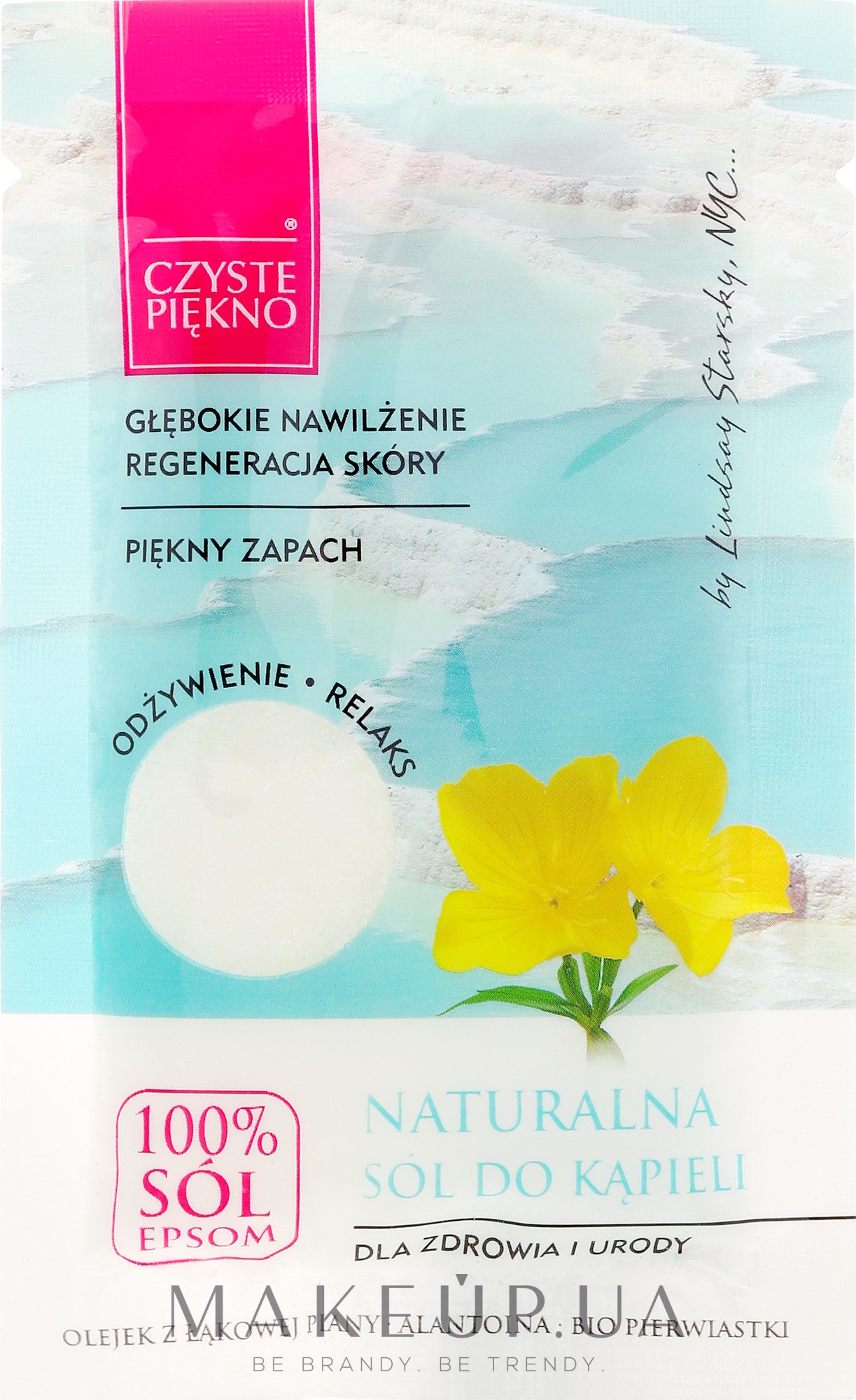 Сіль для ванни "З олією квітів" - Czyste Piekno — фото 40g