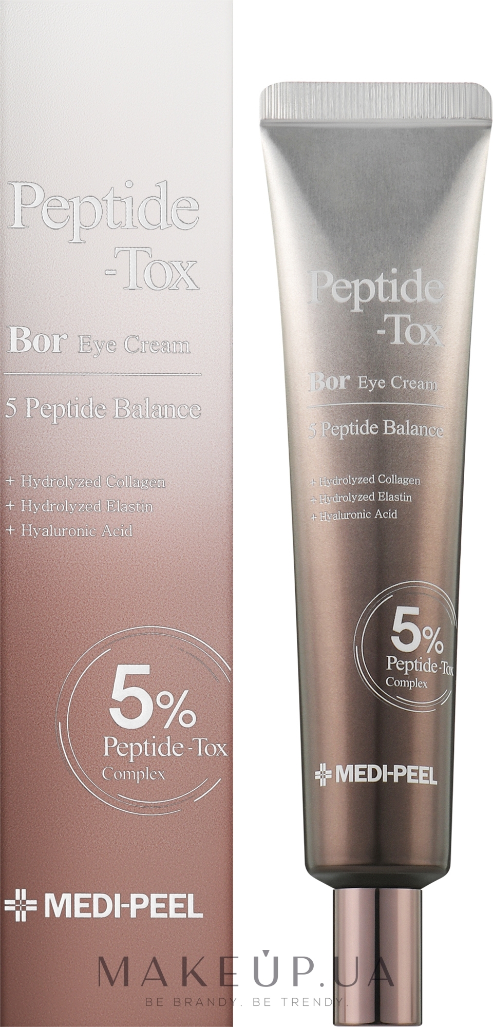 Крем для шкіри навколо очей з пептидами - Medi-Peel Bor-Tox Peptide Eye Cream — фото 40ml