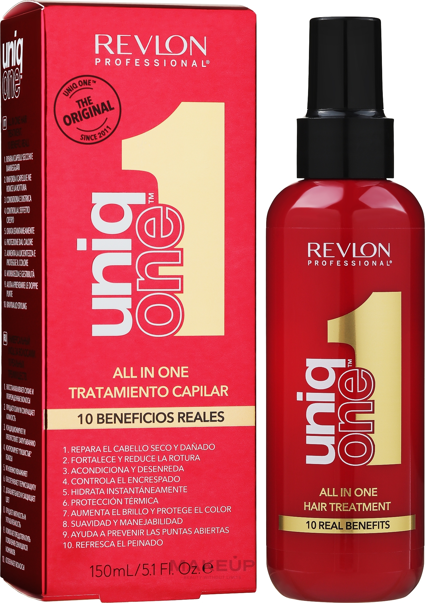 Маска-спрей для волос - Revlon Professional Uniq One Original All In One Hair Treatment — фото 150ml