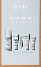Духи, Парфюмерия, косметика Набор, 5 продуктов - Ren Clean Skincare Evercalm Stop Being So Sensitive