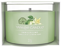 Духи, Парфюмерия, косметика Ароматическая свеча в стакане мини - Yankee Candle Vanilla Lime Mini