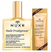 Набор - Nuxe Huile Prodigieuse (oil/100ml + sh/oil/30ml) — фото N1