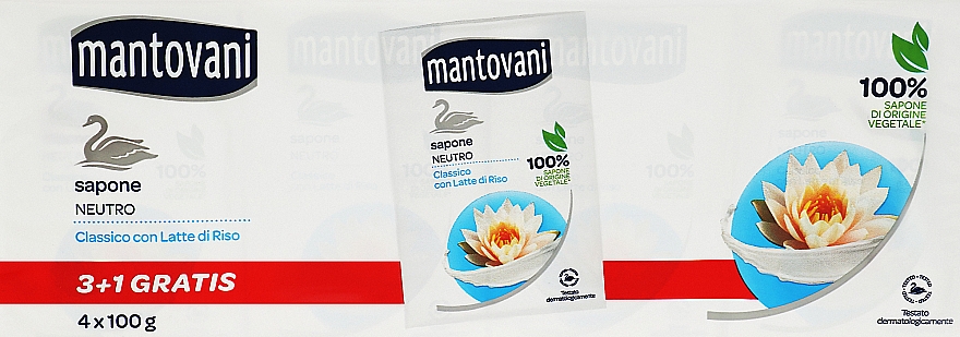 Мило "Нейтральне" - Mantovani Soap — фото N1