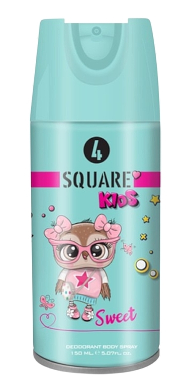 Дезодорант-спрей для детей "Sweet" - 4 Square Kids Sweet Deodorant Body Spray — фото N1