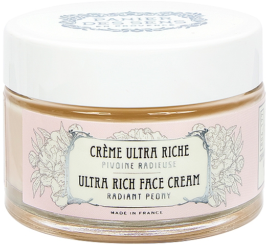 Насичений крем для обличчя - Panier des Sens Radiant Peony Ultra Rich Face Cream — фото N1