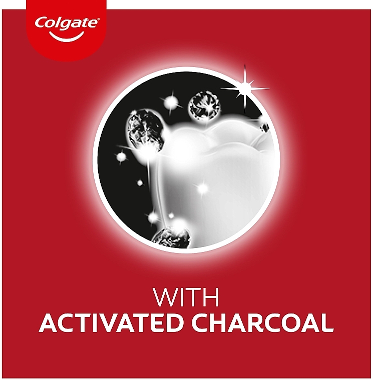 Зубна паста Відбілююча з активованим вугіллям і полірувальними мінералами - Colgate Max White — фото N7
