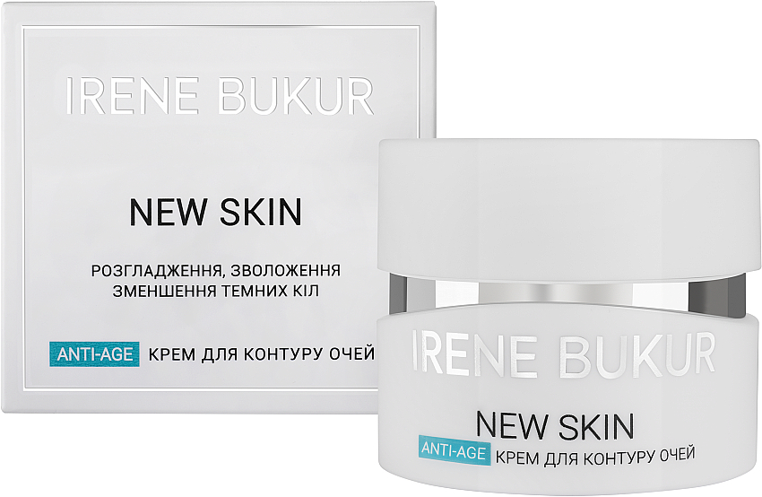 Крем для контура глаз - Irene Bukur New Skin Anti-Age Eye Cream — фото N1