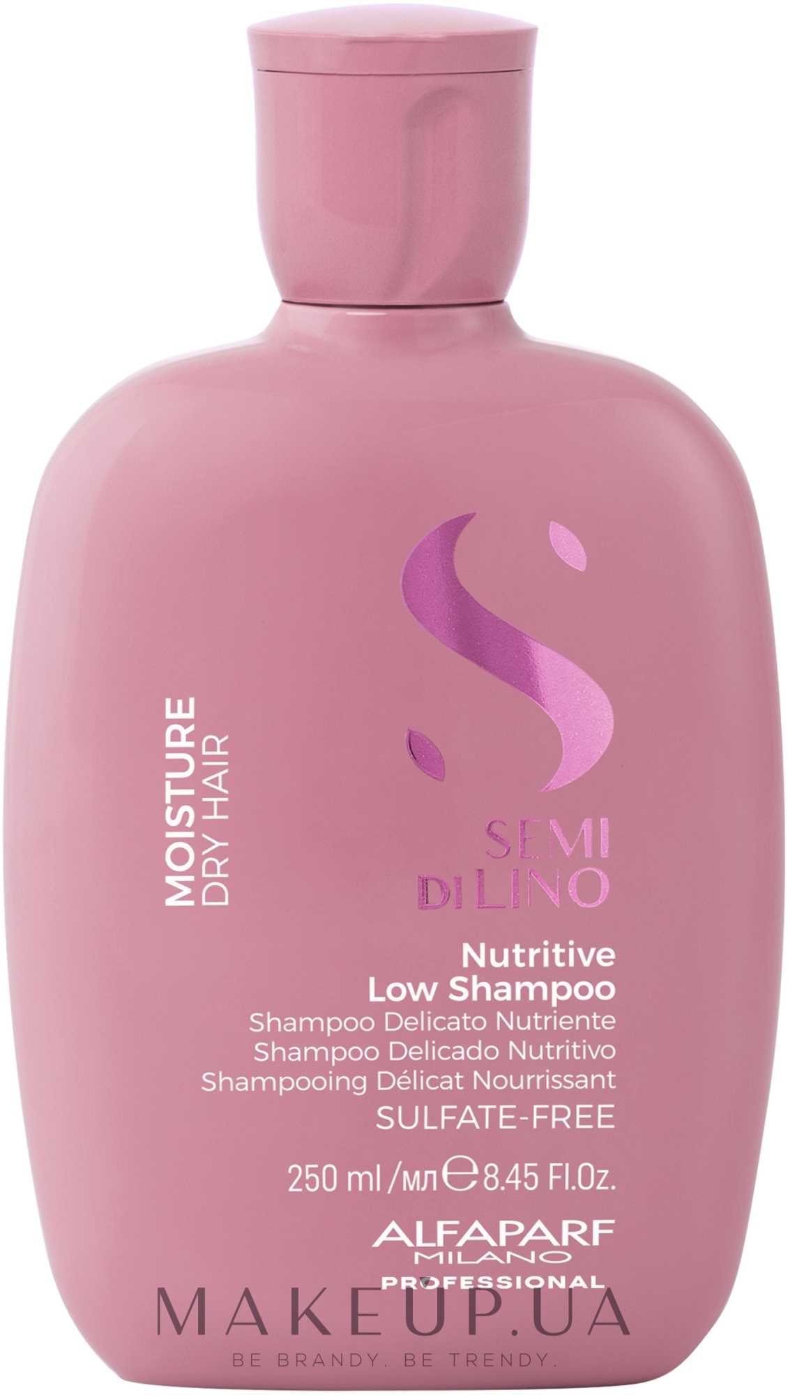 Живильний шампунь - Alfaparf Semi Di Lino Nutritive Low Shampoo — фото 250ml