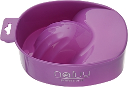 Ванночка маникюрная, фиолетовая - Naivy Professional — фото N1