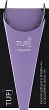 Кусачки для кожи, серебристые, 8-10 мм - Tufi Profi — фото N2