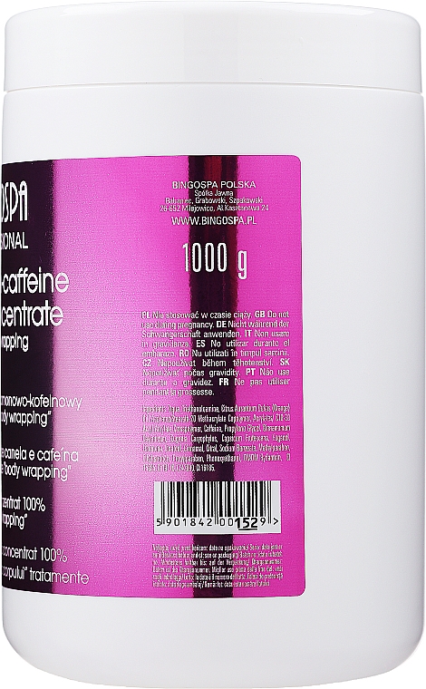 Концентрат 100% кофеина и корицы - BingoSpa Cinnamon-Caffeine 100% Concentrate — фото N2