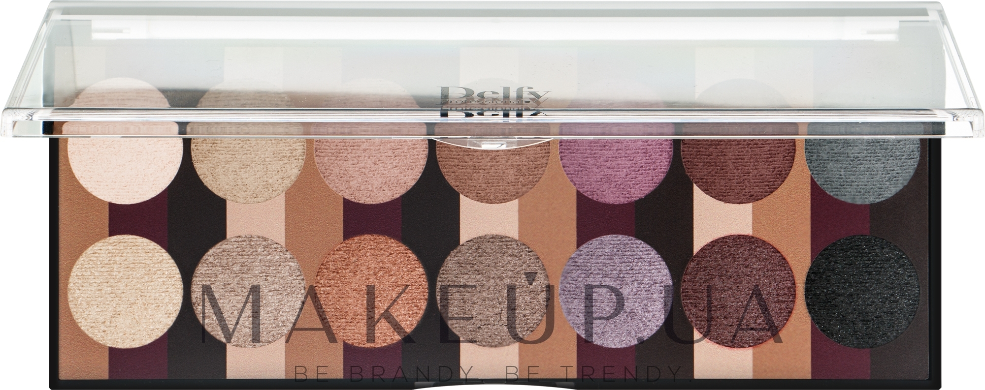Палетка тіней для повік - Delfy Cosmetics Eyeshadow Palette — фото 23g
