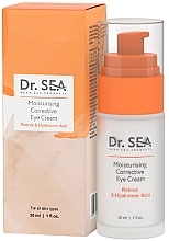 Парфумерія, косметика Зволожувальний коригувальний крем для очей - Dr. Sea Moisturising Corrective Eye Cream