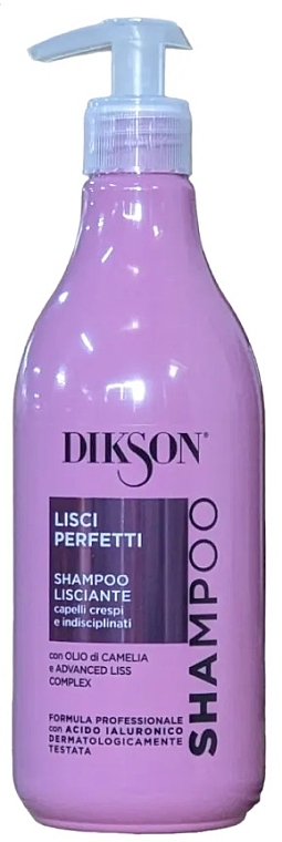 Шампунь для гладкості волосся - Dikson Lisci Perfetti Shampoo — фото N3