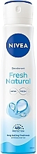 Дезодорант антиперспірант спрей - NIVEA Fresh Natural Spray Deodorant — фото N4
