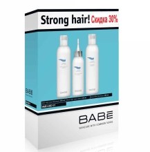 Духи, Парфюмерия, косметика Набор против выпадения волос - Babe Laboratorios (shm/250ml + lot/125ml + shm/250ml)