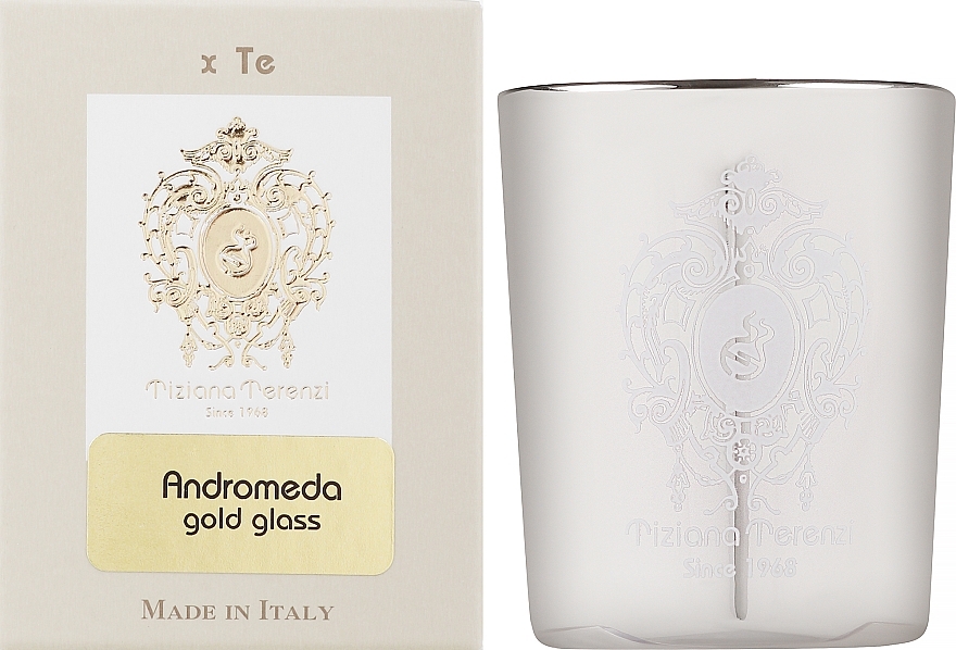 Tiziana Terenzi Luna Collection Andromeda Gold Glass - Парфумована свічка  — фото N2