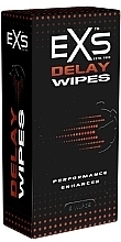 Пролонгувальні серветки для чоловіків - EXS Delay Wipes — фото N1