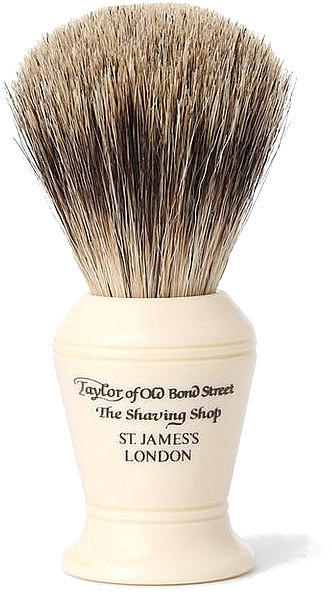 Помазок для гоління, P374 - Taylor of Old Bond Street Shaving Brush Pure Badger size S — фото N1