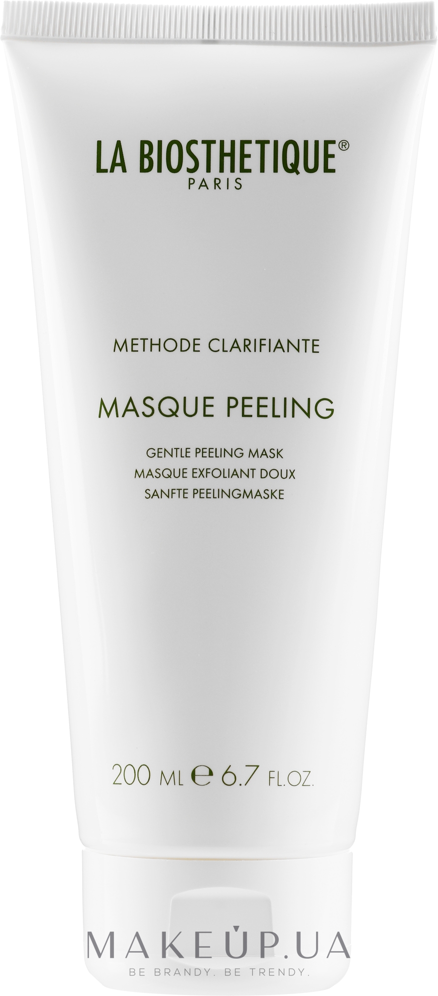 Очищающая маска-пилинг - La Biosthetique Methode Clarifiante Masque Peeling Salon Size — фото 200ml