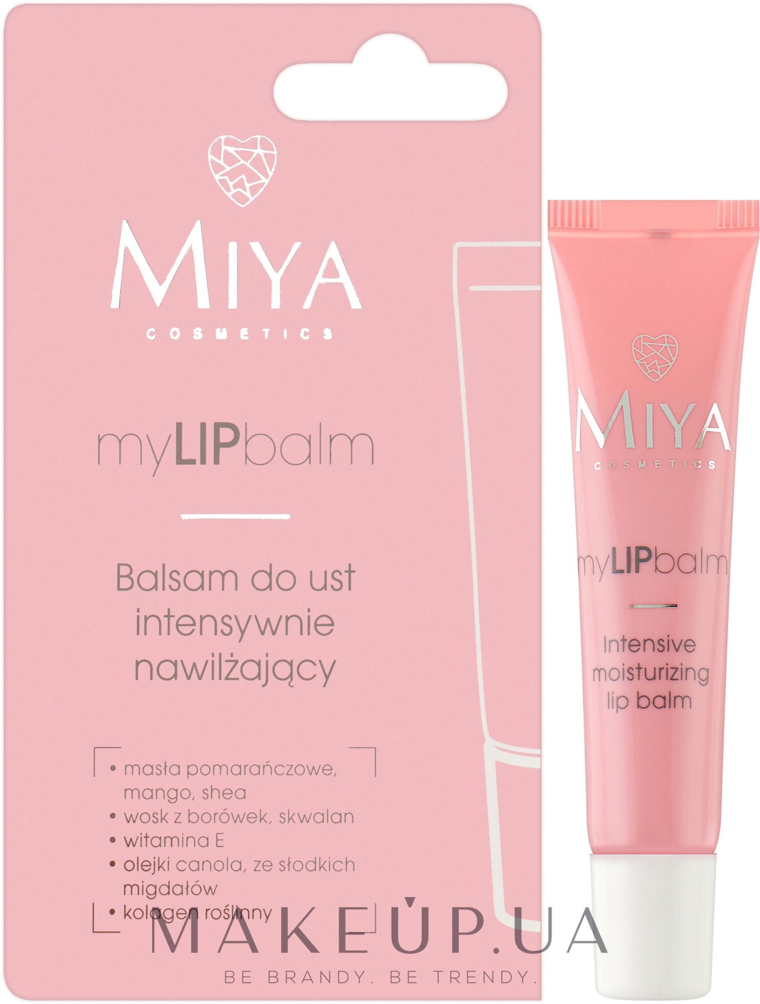 Зволожуючий бальзам для губ - Miya Cosmetics myLIPbalm — фото 15ml