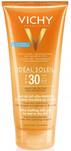 Солнцезащитный гель для тела - Vichy Ideal Soleil Ultra-Melting Milk Gel SPF 30 — фото N1
