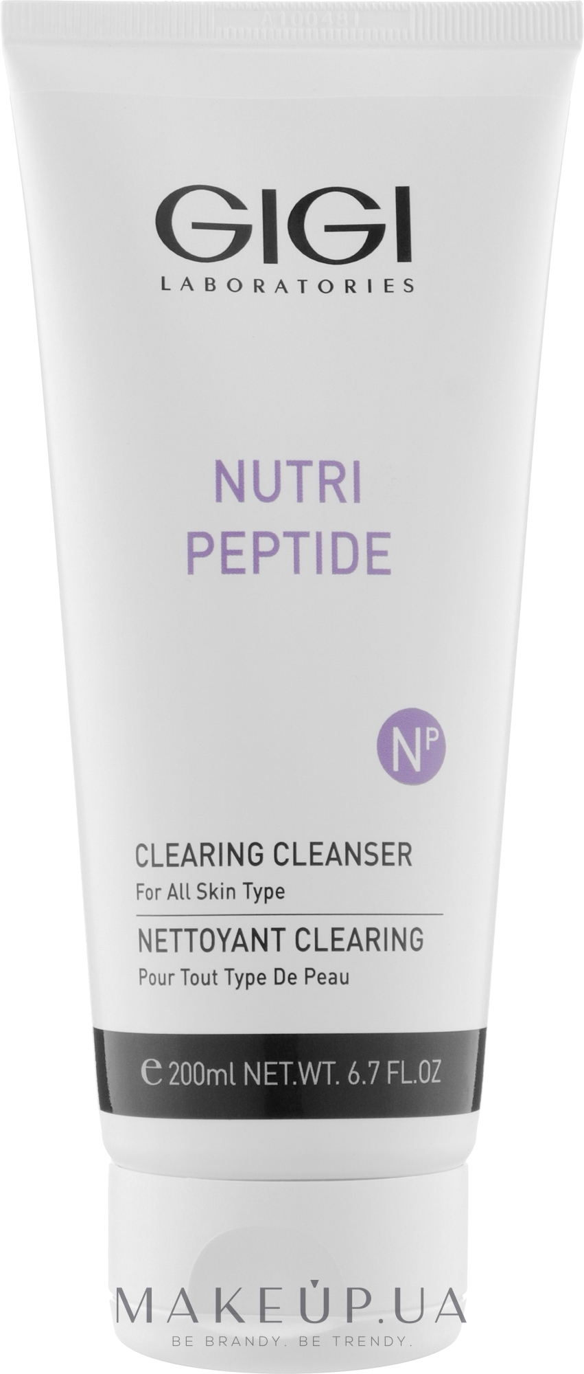Очищувальний гель - Gigi Nutri-Peptide Clearing Cleancer — фото 200ml
