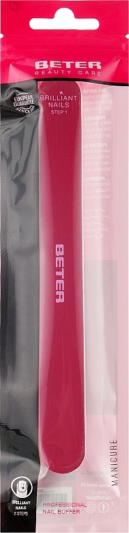 Шліфувальник для нігтів професійний, рожевий - Beter Beauty Care — фото N1