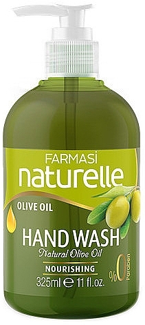 Жидкое мыло для рук "Оливка" - Farmasi Naturelle Olive Oil Nourishing Hand Wash — фото N1