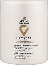 Парфумерія, косметика Інтенсивна відновлювальна маска для волосся - Arual Crystal Diamond Mask