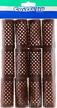 Духи, Парфюмерия, косметика Металлические бигуди коричневые, 28 мм - Comair