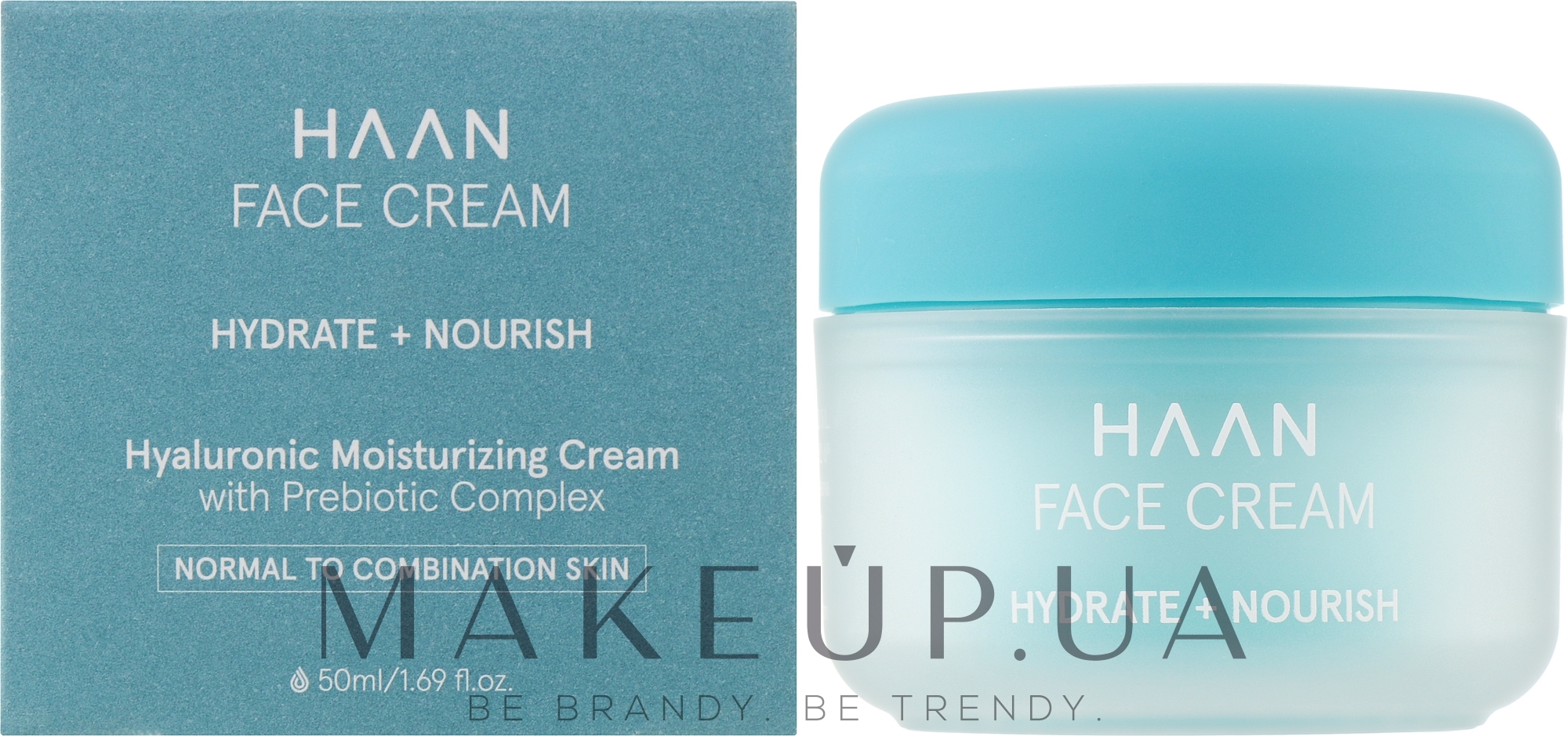 Крем для нормальної та комбінованої шкіри - HAAN Face Cream Hydrate + Nourish — фото 50ml