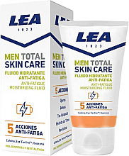 Парфумерія, косметика Зволожувальний флюїд для обличчя - Lea Men Total Skin Care Anti-Fatigue Moisturizing Face Fluid