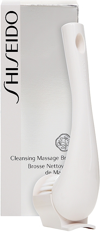 Щітка для очищення і масажу обличчя- Shiseido The Skincare Cleansing Massage Brush — фото N2
