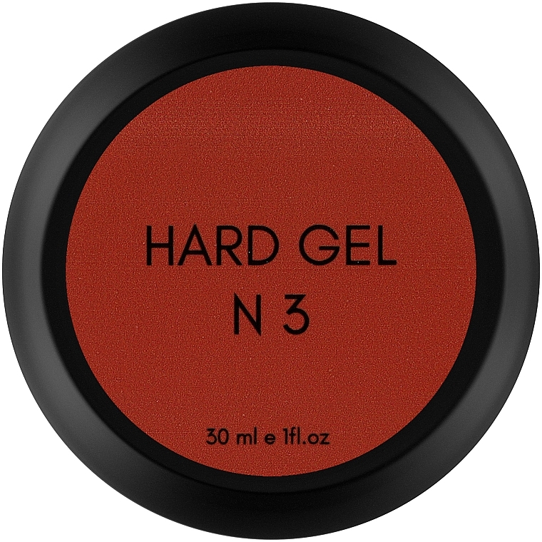 Гель для нарощення нігтів, 30 мл - One Pro Line Hard Gel — фото N2