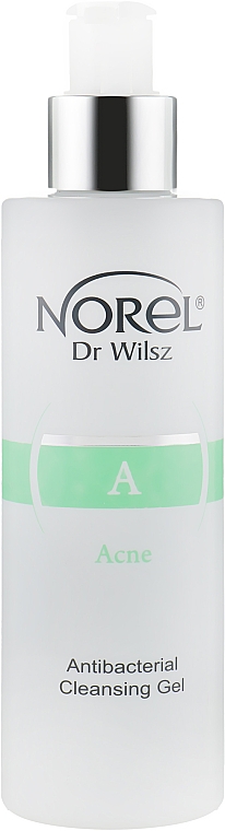 Антибактеріальний очищуючий гель для обличчя - Norel Acne Antibacteril Cleansing Gel